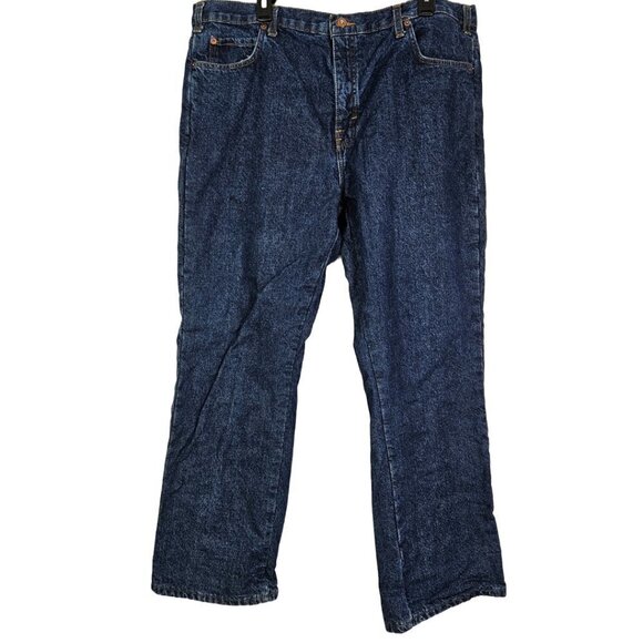Dickies Relaxed 100% Cotton Flannel Lined Jean 38x30 - Picture 1 of 11